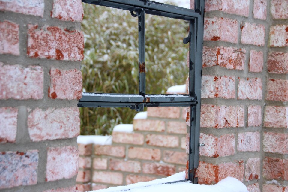 Window winter house