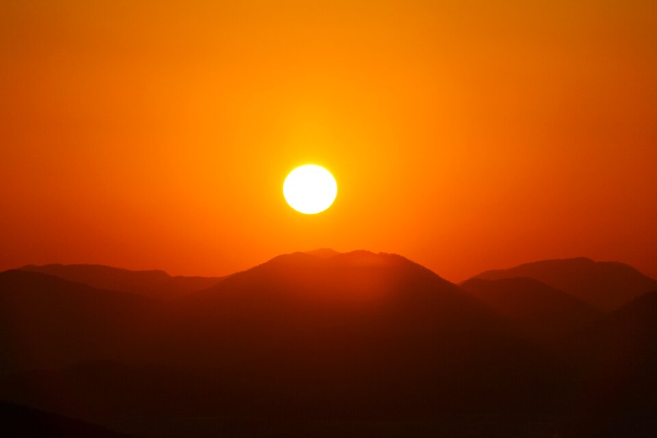 Mountain solar beautiful