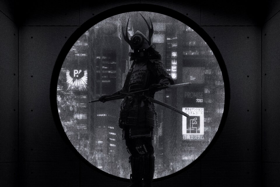 Composing photomontage japan