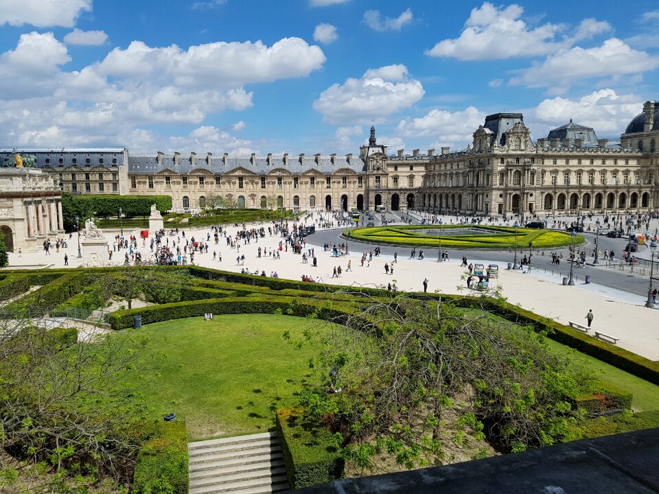 Paris louvre the museum
