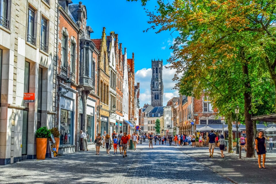 Street buildings city