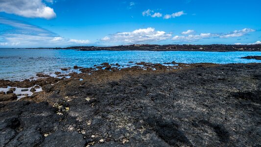 Volcano horizon summer