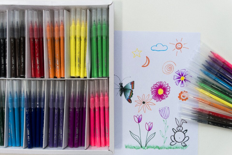 Image paint colorful