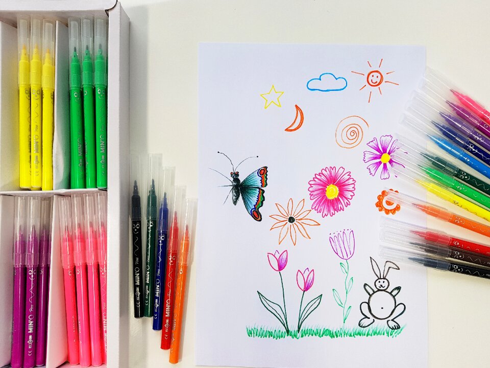 Image paint colorful