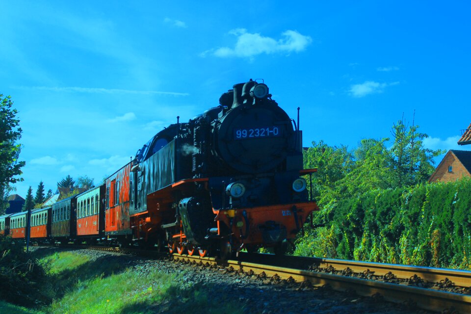 Doberan molli steam train