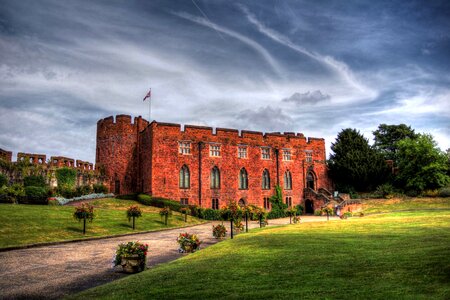 Shrewsbury shropshire town photo