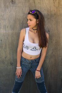 Beautiful young model
