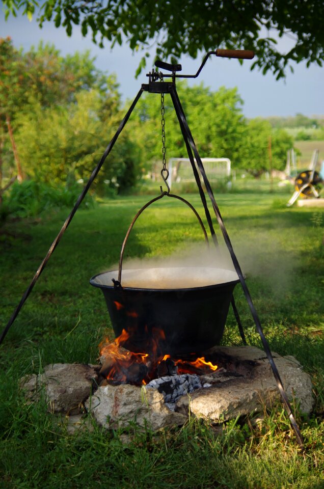 Celebration cooking cooking gulášu garden