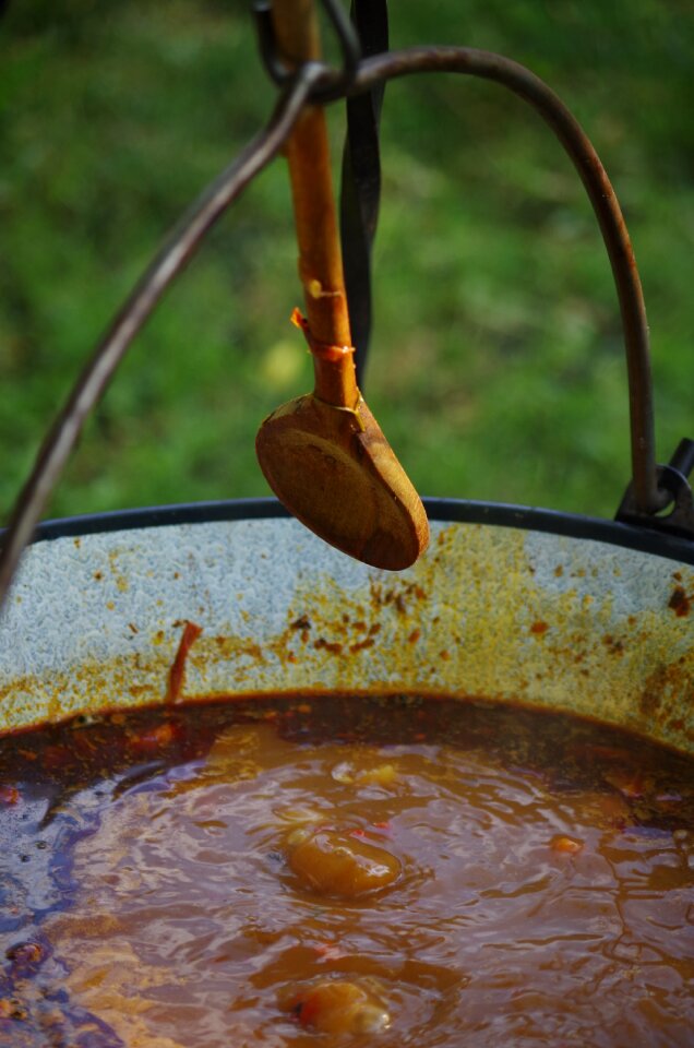 Celebration cooking cooking gulášu garden