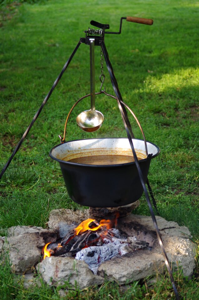 Celebration cooking cooking gulášu garden