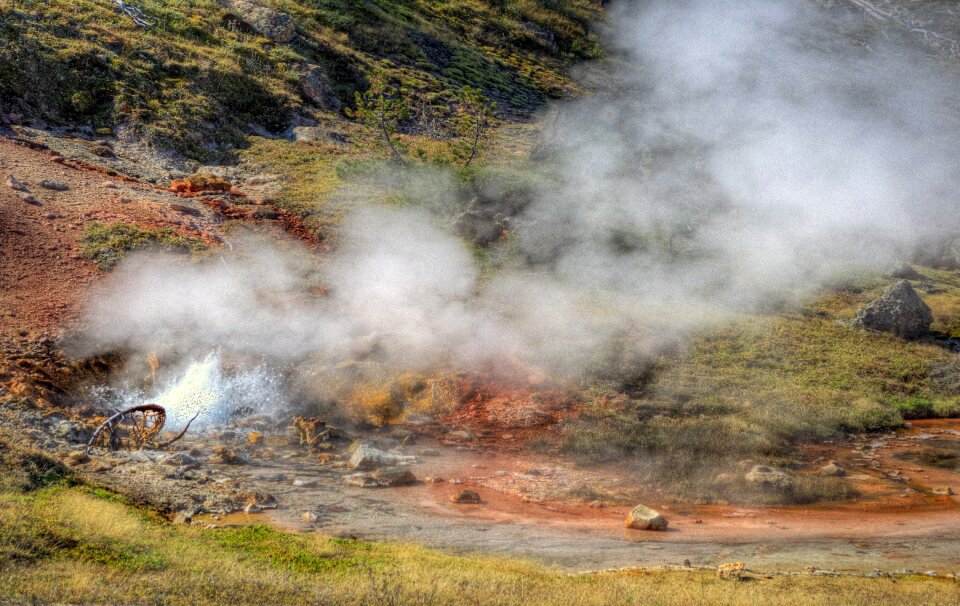 Outdoors yellowstone park