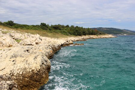 Labin croatia sea photo