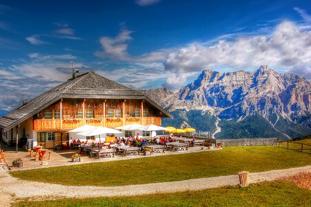 Alta badia alm nature