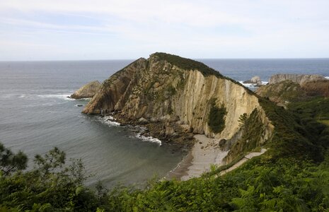 Asturias sea seaside photo