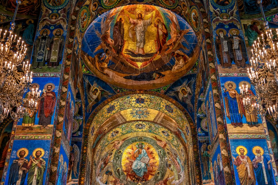 St petersburg orthodox chapel