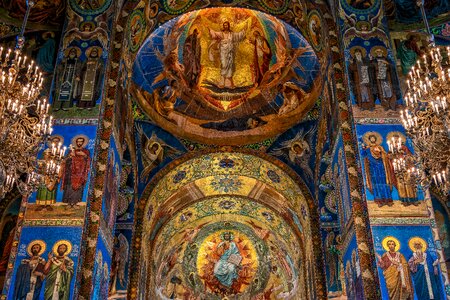 St petersburg orthodox chapel