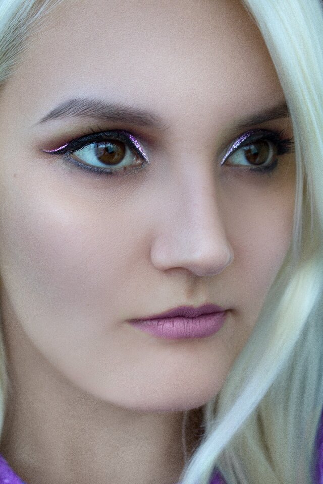 Person eyes beauty
