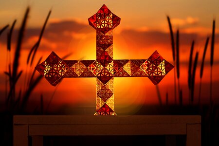 Religion easter gold