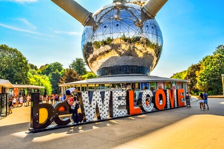 Entrance welcome love