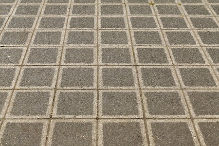 Concrete blocks concrete tile paved photo