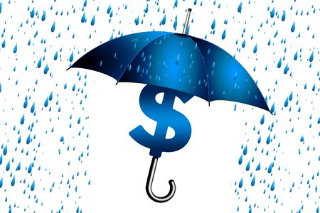Idea rain dollar