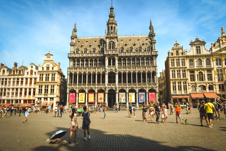 Tourism square sightseeing
