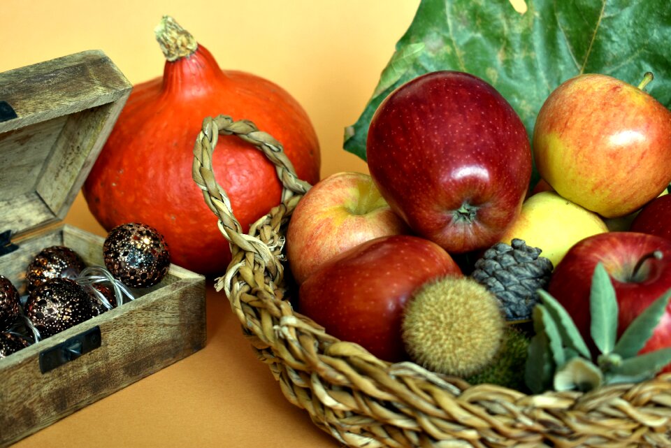 Basket autumn fall