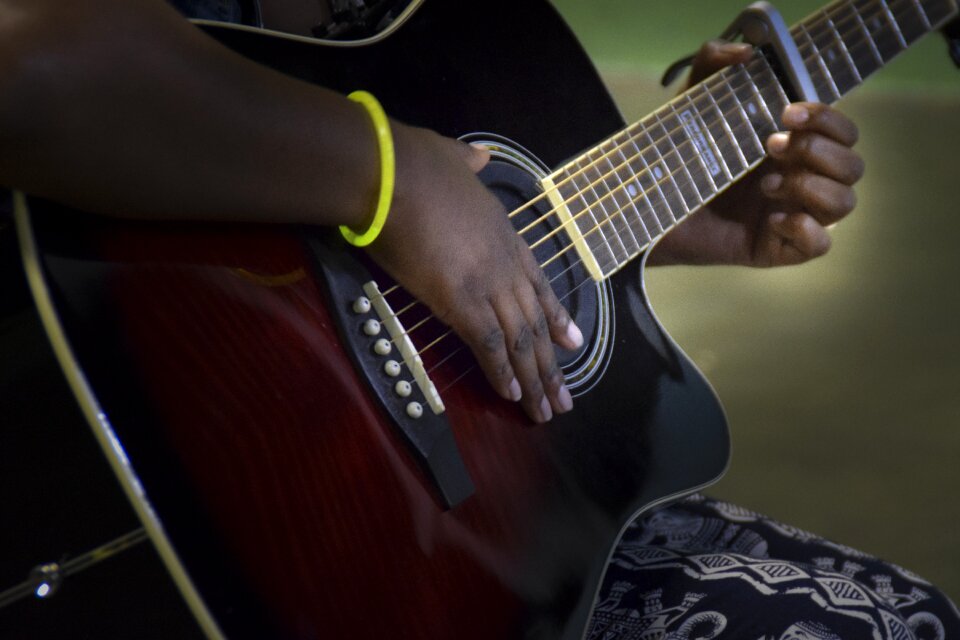 Musician black young