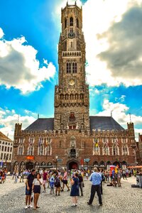 Belgium tower belfry photo