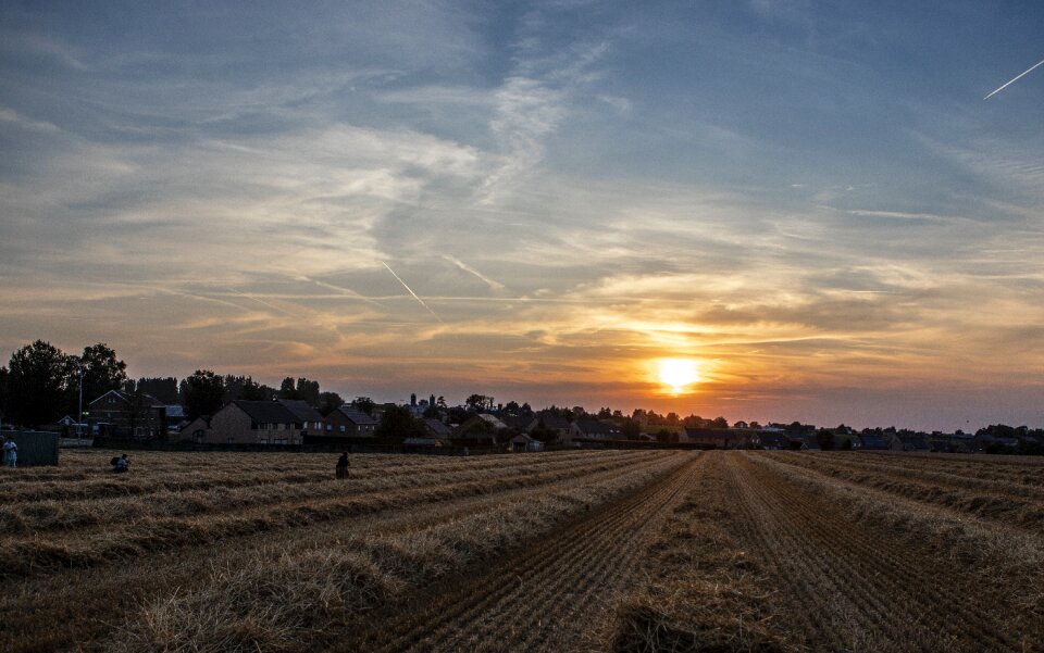 Evening sky twilight