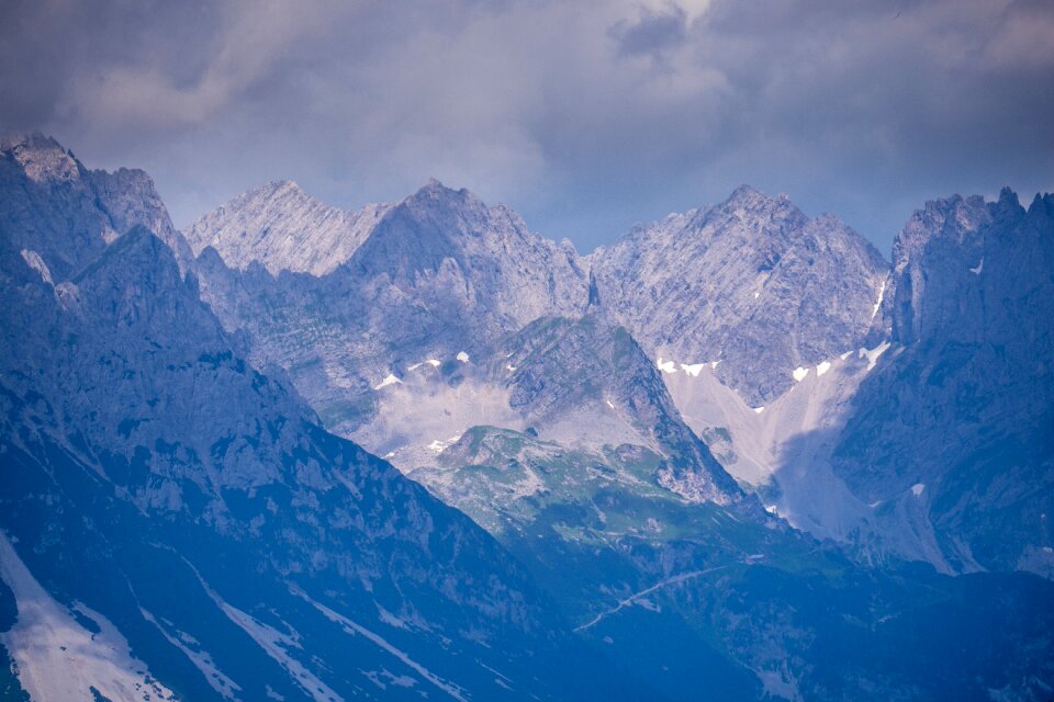 Mountain summit nature travel