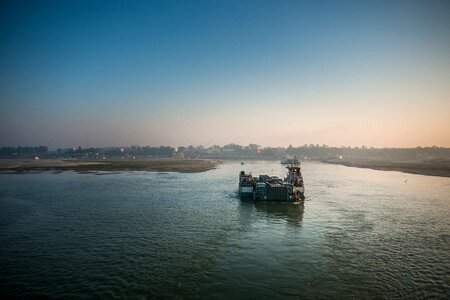 Boat landscape nature