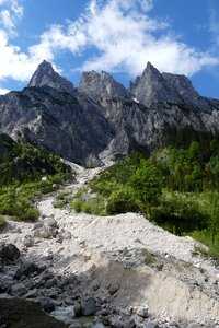 Massif the ramsau dolomites klaus valley