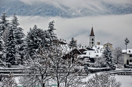 Christmas background winter