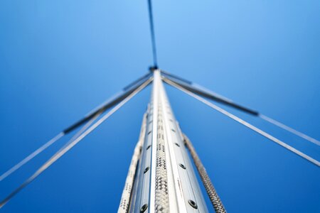 Rope blue sky