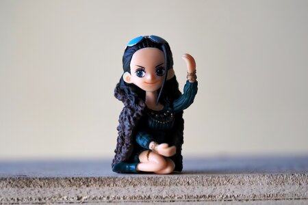 Woman toy figurine photo