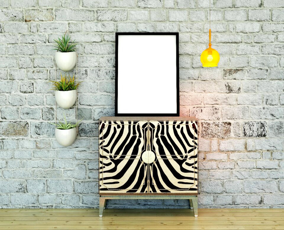 Wall presentation desk