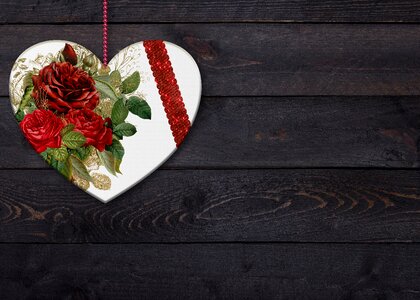 Romantic wood love