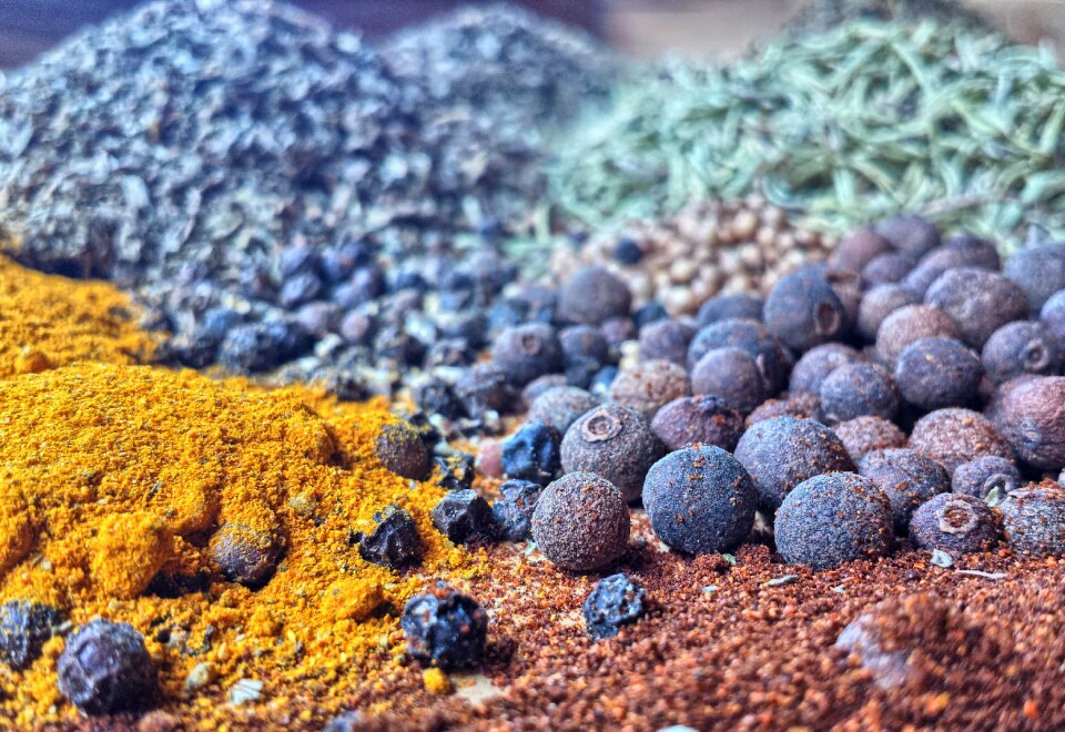 Tastes colors macro