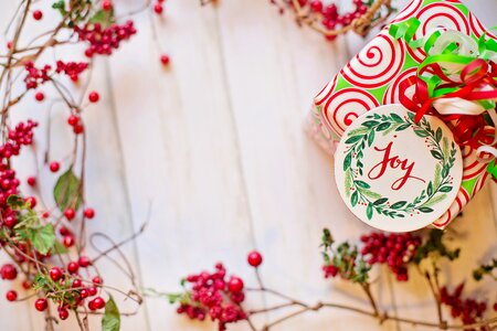 Text space joy gift