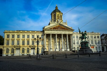 Square belgian city photo