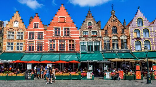 Buildings architecture colorful photo