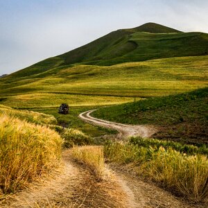 Travel path valley photo