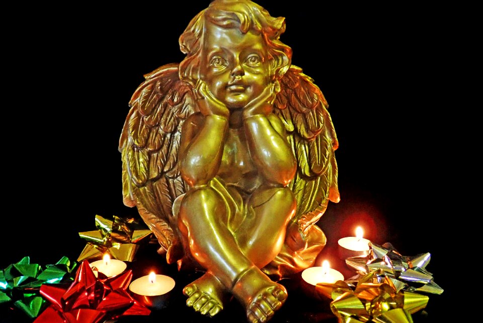 Christmas decoration candles