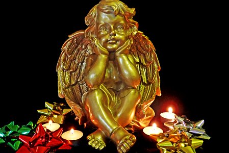 Christmas decoration candles