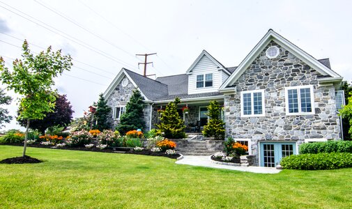 Outdoor exterior yard photo