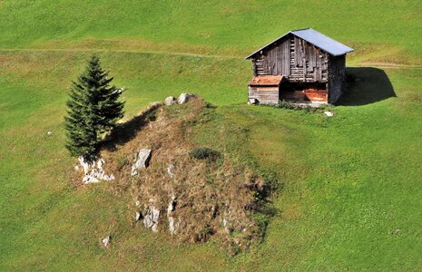 Switzerland the alps pasture land