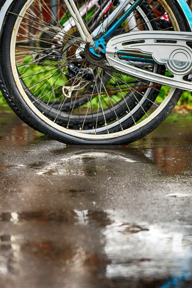 Bike wheel cycle