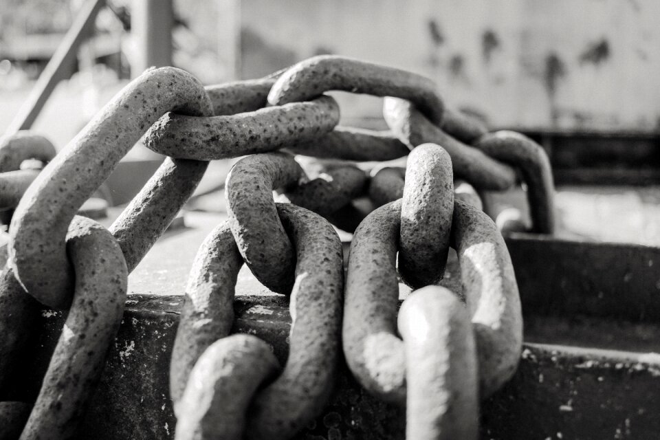 Rust industry steel