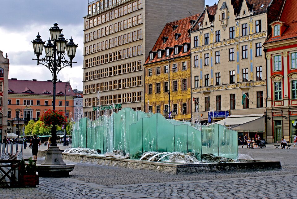Ice fountain townhouses architecture